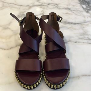 Chloe, studded sandals. Size 40.